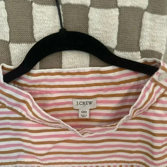 J CREW STRIPED TOP SIZE 00 - Picture 3 of 3